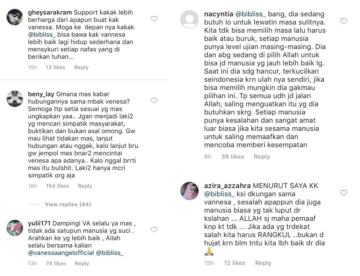 Vanessa Angel Jadi Tersangka, Pacarnya Mendapat Dukungan Warganet Agar Terus Mendampingi. Gimana Menurutmu?