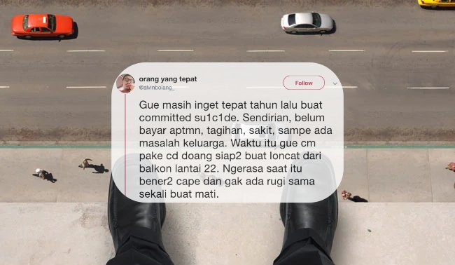 13 Pengakuan Orang yang Nyaris Bunuh Diri. Seram, Tapi Patut Jadi Motivasi