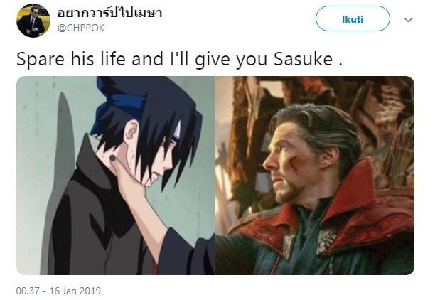 Bukan Naruto, Warganet Ungkap Jagoan yang Pernah Bikin Sasuke Bonyok. Anime Lovers Bakal Terkejut~