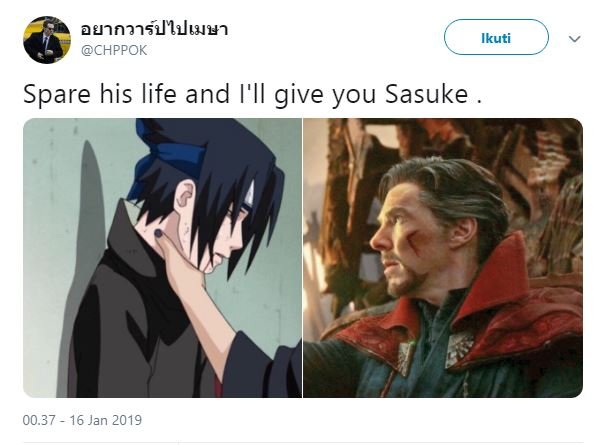 Bukan Naruto, Warganet Ungkap Jagoan yang Pernah Bikin Sasuke Bonyok. Anime Lovers Bakal Terkejut~