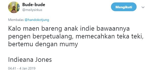 Kata Warganet, Ini Hal yang Bakal Terjadi Kalau Kamu Berurusan sama Anak Indie. Hmm, Emang Gitu?