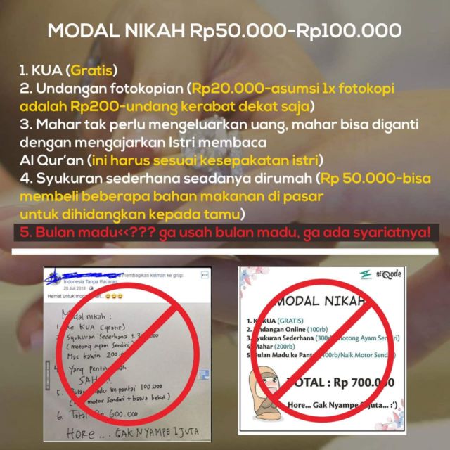 Seribu Sampai 15 Ribu Rupiah, 6 Perhitungan 'Nikah Murah' Ini Miris, Kocak Tapi Sedikit Ada Benarnya