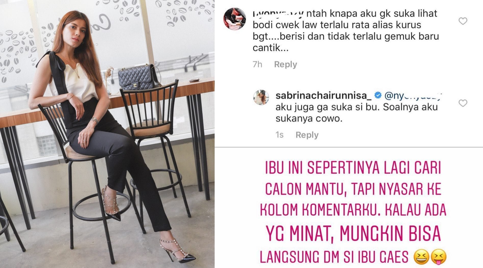 Sering Kena Body Shaming Karena Terlalu Kurus, Sabrina 'Bungkam' Ibu Ini dengan Tubuh Berototnya