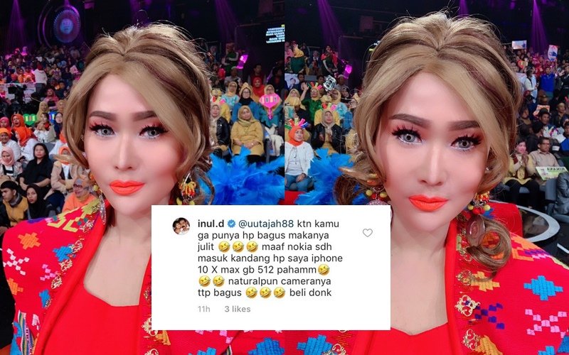 Inul Daratista Ladeni Orang yang Bilang Fotonya Editan; Jaga Mulut Itu Penting Memang!