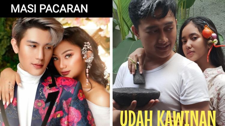 Parodikan Kemesraan Marion Jola dan Pacarnya, Foto-Foto Boby Tince Ini Sukses Ramaikan Dunia Maya. Kocak!