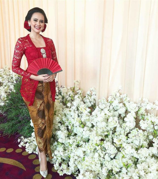 model kebaya tanpa payet