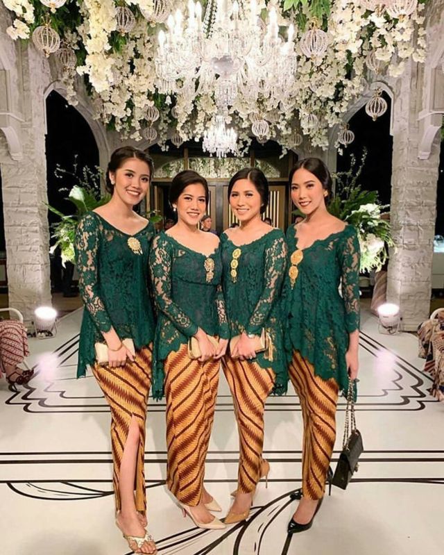 model kebaya tanpa payet