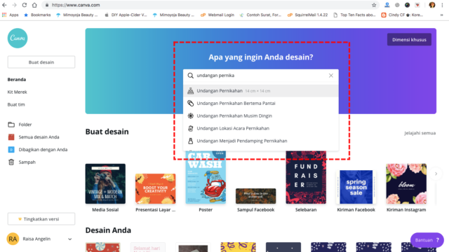 Cara Mudah Desain Undangan Pernikahan Pakai Aplikasi Canva. Gratis dan Pasti Kamu pun Bisa!