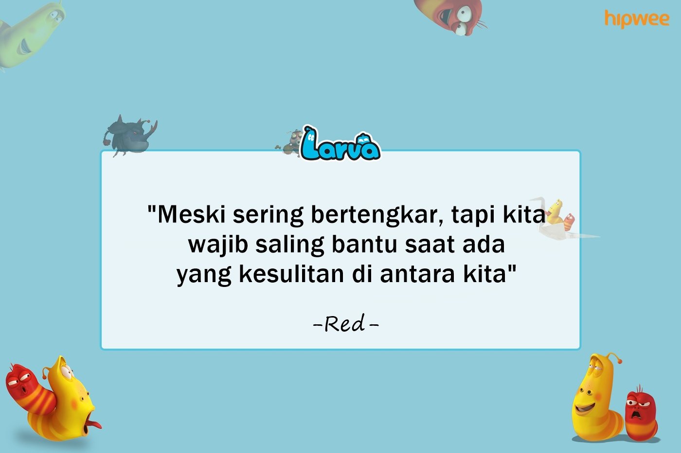 10 Kutipan dari Kartun “Larva” ini Punya Pesan Persahabatan. Rahasia di Balik Minimnya Dialog