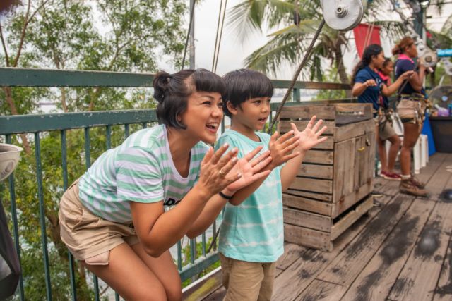 Berburu Keseruan dan Mewujudkan Impian di Sentosa ala Keluarga Nirina Zubir