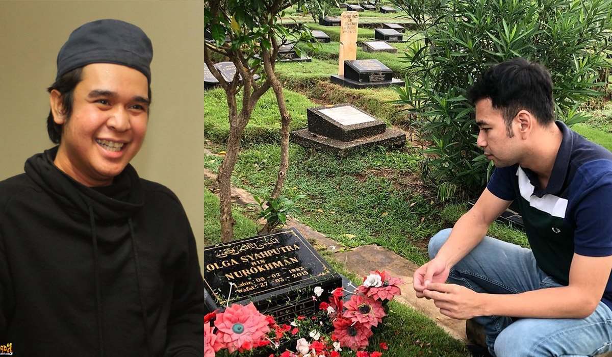 Ulang Tahun ke-36, Para Sahabat Kenang dan Datangi Makam Olga Syahputra. Kita Semua Rindu!