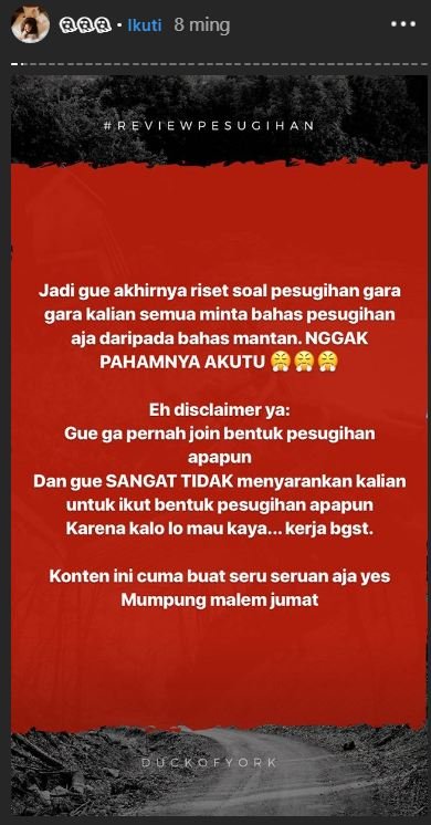 Menebak-nebak Risiko Pesugihan Menurut @junoaggy. Horror Sih, Tapi Jadi Pengen Ketawa Sendiri