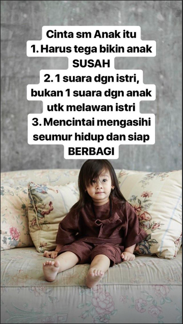 Wajib Baca! Selebgram Ini Beberkan Fakta Pentingnya Bedakan 'Cinta Istri' VS 'Cinta Anak'. Jangan Keliru dan Istri Terabaikan!