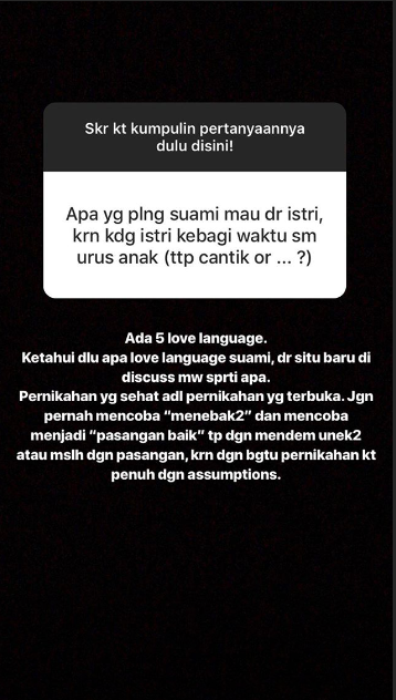 Wajib Baca! Selebgram Ini Beberkan Fakta Pentingnya Bedakan 'Cinta Istri' VS 'Cinta Anak'. Jangan Keliru dan Istri Terabaikan!