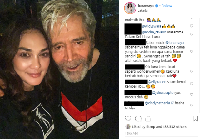 Syahrini-Reino Dikabarkan Sah Menikah, Warganet Justru Kompak Bersimpati di Instagram Luna Maya