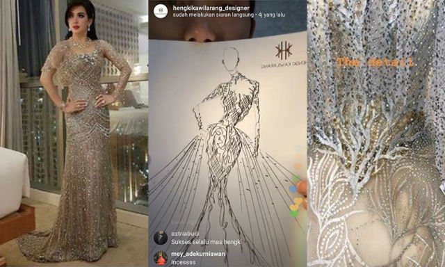 10+ Gaun dan Kebaya Rancangan Hengki Kawilarang yang Elegan. Pantes Banyak Publik Figur Mengenakan