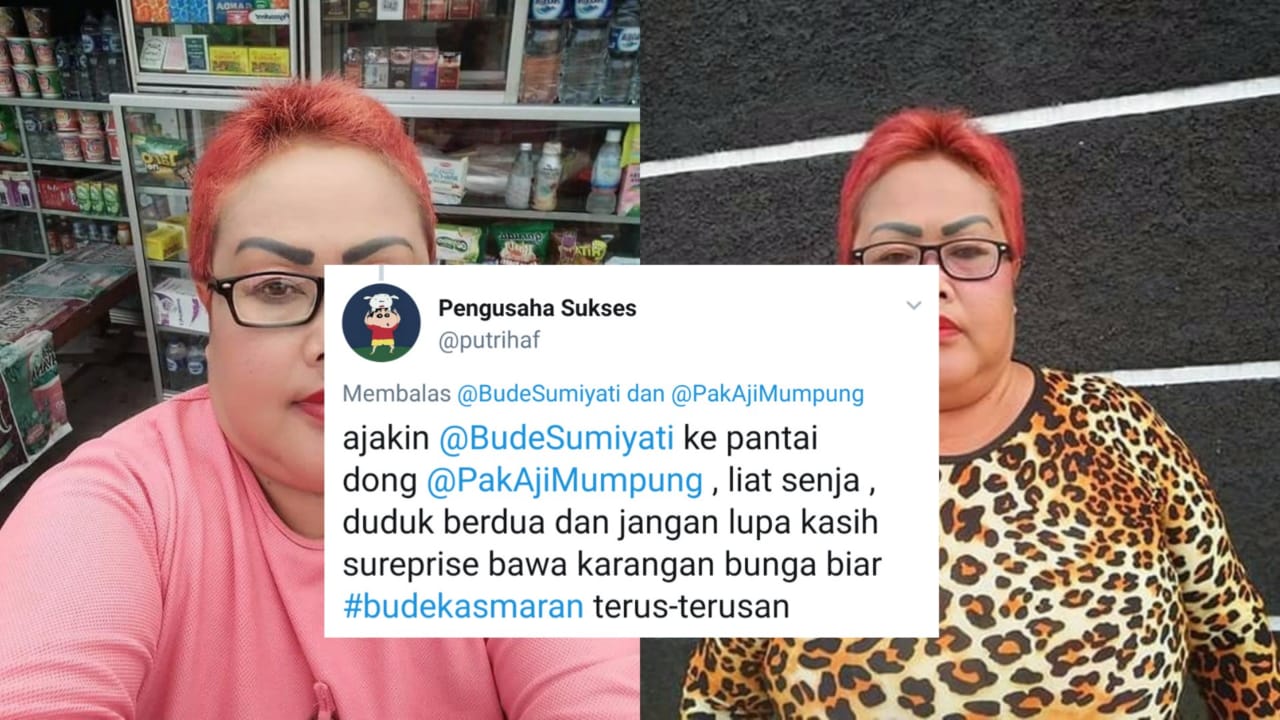 Bude Sumiyati Dilanda Kasmaran, Warganet Sarankan 13 Opsi Kencan Valentine ini buat Gebetannya