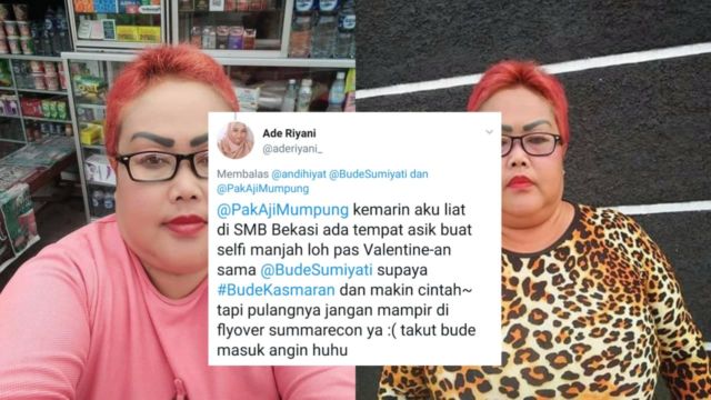 Bude Sumiyati Dilanda Kasmaran, Warganet Sarankan 13 Opsi Kencan Valentine ini buat Gebetannya