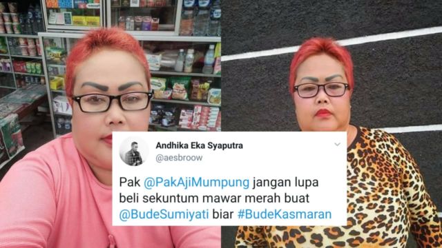 Bude Sumiyati Dilanda Kasmaran, Warganet Sarankan 13 Opsi Kencan Valentine ini buat Gebetannya