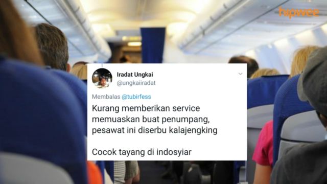 Recehnya Komentar Warganet Soal Berita Kalajengking Berkeliaran di Lion Air. Maklum, Kaum Selow~