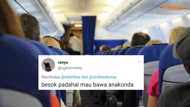 Recehnya Komentar Warganet Soal Berita Kalajengking Berkeliaran di Lion Air. Maklum, Kaum Selow~