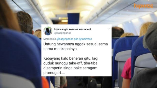 Recehnya Komentar Warganet Soal Berita Kalajengking Berkeliaran di Lion Air. Maklum, Kaum Selow~