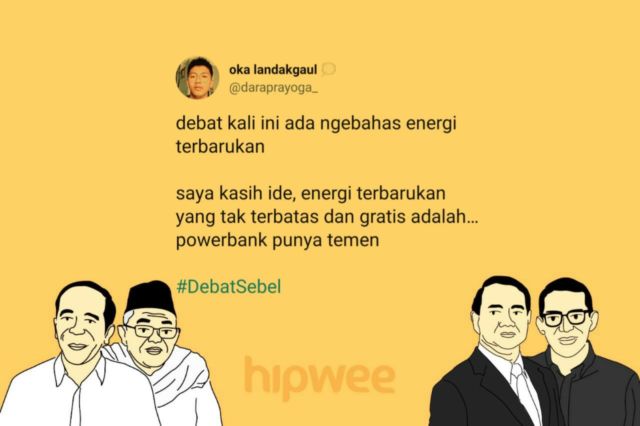 Bukan Soal Capresnya, Warganet Justru KZL sama 15 Hal ini dari Debat Semalam. Jadi #DebatSebel deh~