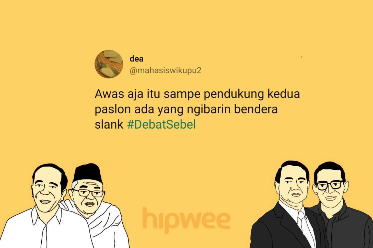 Bukan Soal Capresnya, Warganet Justru KZL sama 15 Hal ini dari Debat Semalam. Jadi #DebatSebel deh~