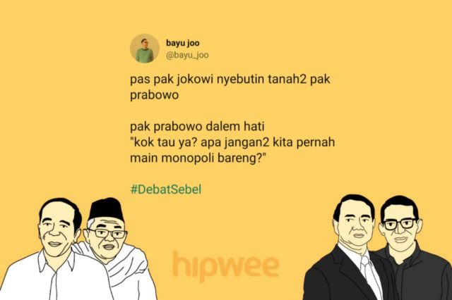 Bukan Soal Capresnya, Warganet Justru KZL sama 15 Hal ini dari Debat Semalam. Jadi #DebatSebel deh~