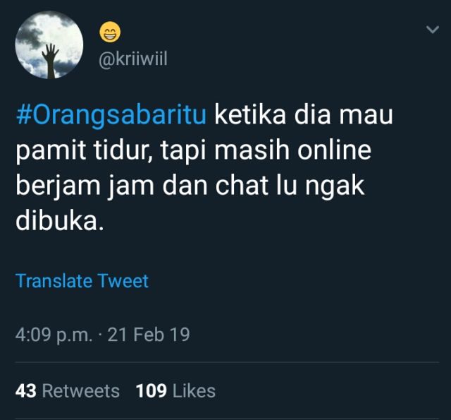 #OrangSabarItu Banyak Macamnya. Begini 14 Kesabaran ala Warganet yang Penuh dengan Keapesan~