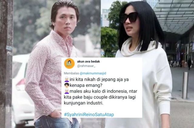 Candaan Warganet Soal Alasan Syahrini Nikah di Jepang. Bentar Lagi #SyahriniReinoSatuAtap, Mantul!