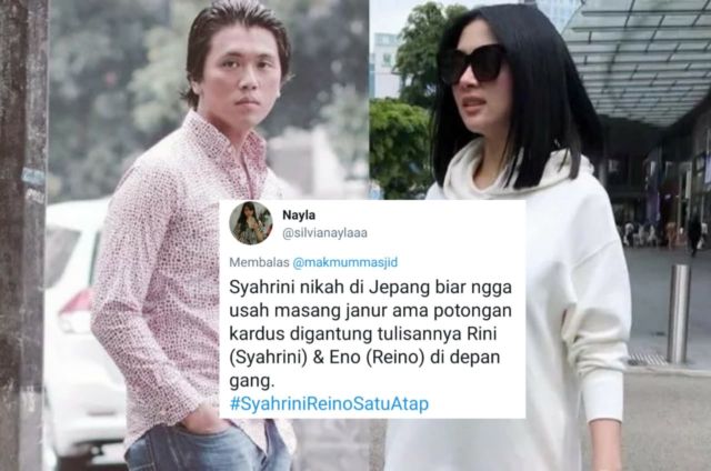 Candaan Warganet Soal Alasan Syahrini Nikah di Jepang. Bentar Lagi #SyahriniReinoSatuAtap, Mantul!