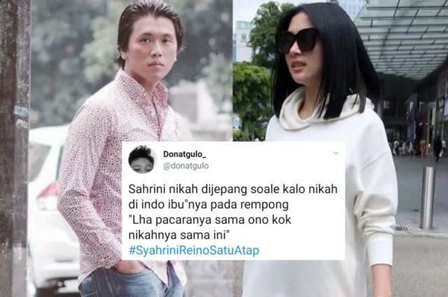 Candaan Warganet Soal Alasan Syahrini Nikah di Jepang. Bentar Lagi #SyahriniReinoSatuAtap, Mantul!