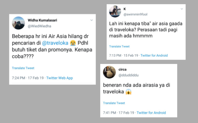 Ramai Dikabarkan Hilang dari Traveloka dan Tiket.com, Begini Penjelasan Pihak AirAsia