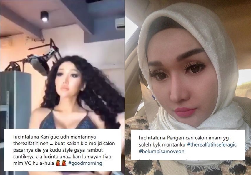 Melihat Kebersamaan Putrinya Sule-Dede Satria, Lucinta Luna Ngaku Belum Move On dari Fatih. Hm...