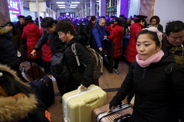 14 Potret Kekacauan di Cina Saat Musim Mudik Jelang Imlek. Miliaran Orang Mudik Bersama-sama!