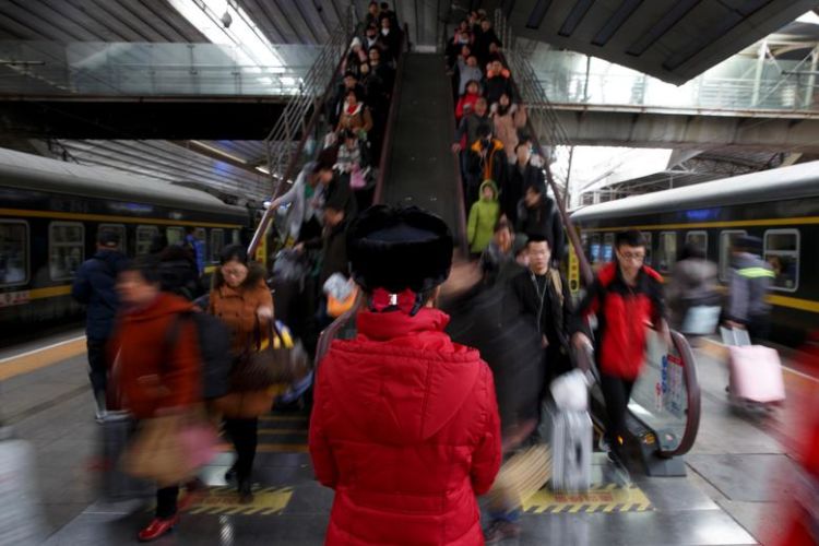 14 Potret Kekacauan di Cina Saat Musim Mudik Jelang Imlek. Miliaran Orang Mudik Bersama-sama!