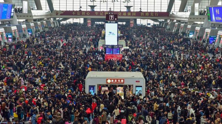 14 Potret Kekacauan di Cina Saat Musim Mudik Jelang Imlek. Miliaran Orang Mudik Bersama-sama!