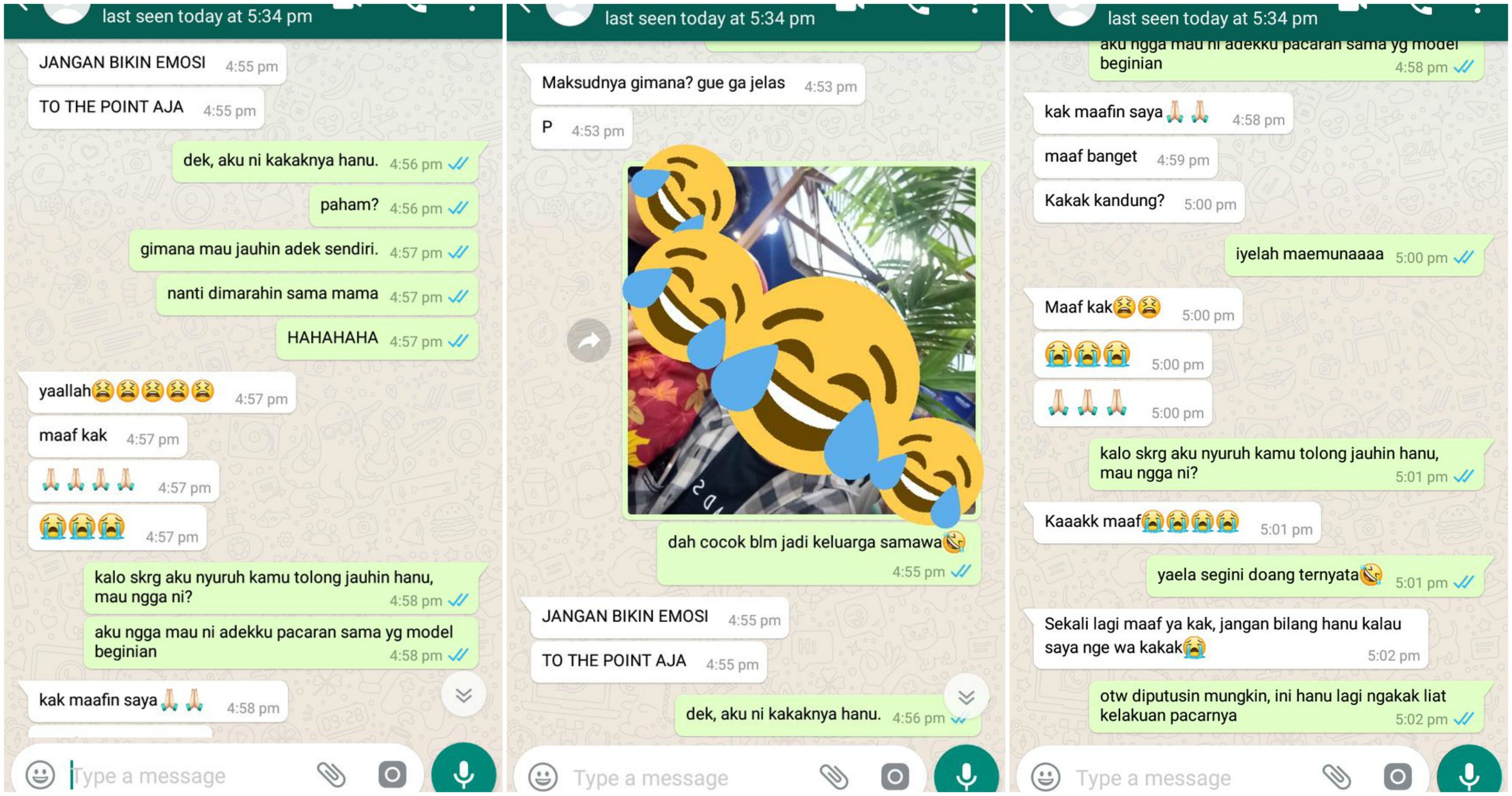 Curhat Kocak sang Kakak yang Dilabrak Pacar Adeknya Sendiri ini Bikin Ngakak. Salah Nyleding Orang!