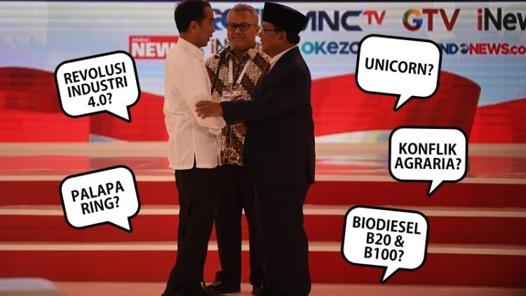 Mengenal 5 Istilah ‘Asing’ yang Muncul Saat Debat Pilpres Kedua, Mulai Unicorn Sampai Palapa Ring