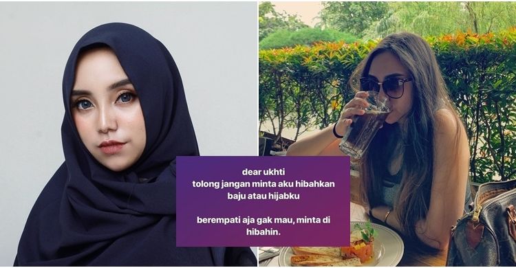 Dihujat Karena Terang-terangan Buka Hijab, Salmafina Malah ‘Ditodong’ Nyumbangin Baju-bajunya. Maunya Apa Ya Mereka?