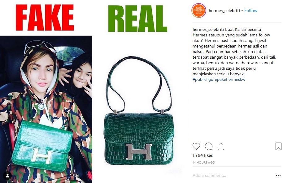 Artis Juga Manusia, Barbie Kumalasari Geram Tas Hermes-nya Dibilang KW. Ambil Hikmahnya, Yuk!