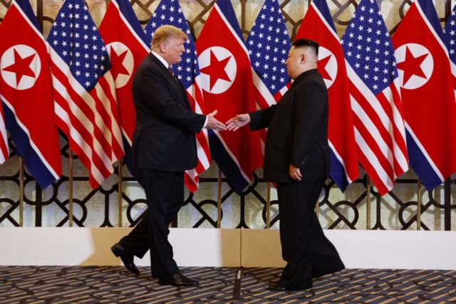 12 Momen Spesial Pertemuan Kedua Trump & Kim Jong-Un di Vietnam. Kim Naik Kereta 2 Hari Penuh Lo!