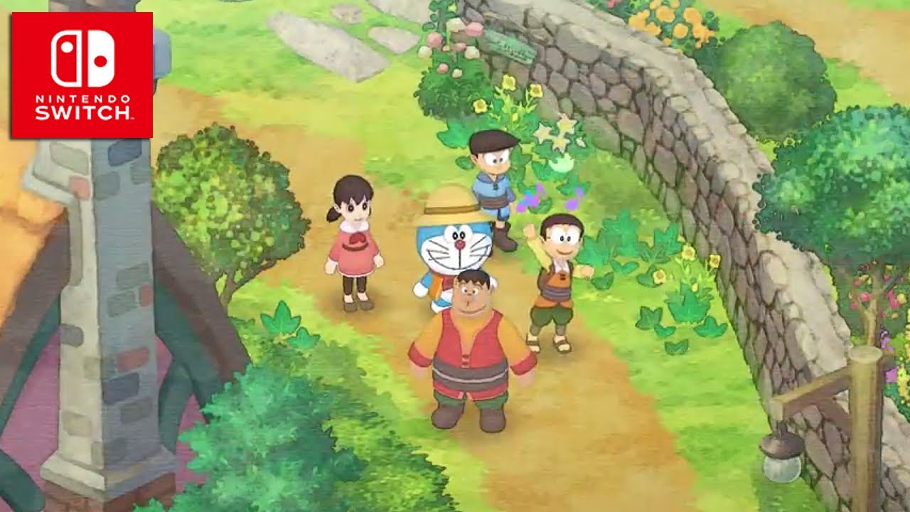 Begini Jadinya Kalau Karakter Doraemon Ada di Game Harvest Moon. Asyik nih buat Nostalgia~