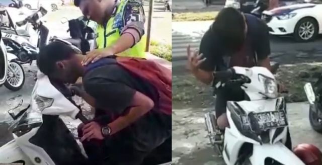 6 Reaksi Nggak Terduga dari Orang Saat Kena Tilang. Apa Susahnya sih Taat Peraturan Lalu Lintas?