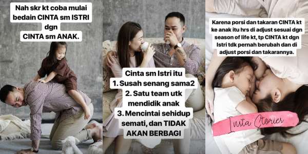 Wajib Baca! Selebgram Ini Beberkan Fakta Pentingnya Bedakan ‘Cinta Istri’ VS ‘Cinta Anak’. Jangan Keliru dan Istri Terabaikan!