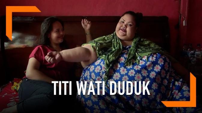 5 Kabar Terbaru Titi Wati Pasca Operasi. Beratnya Mulai Turun, Bisa Bangun dan Duduk Sendiri