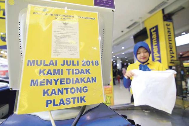 Pengurangan Penggunaan Kantong Plastik di Balikpapan