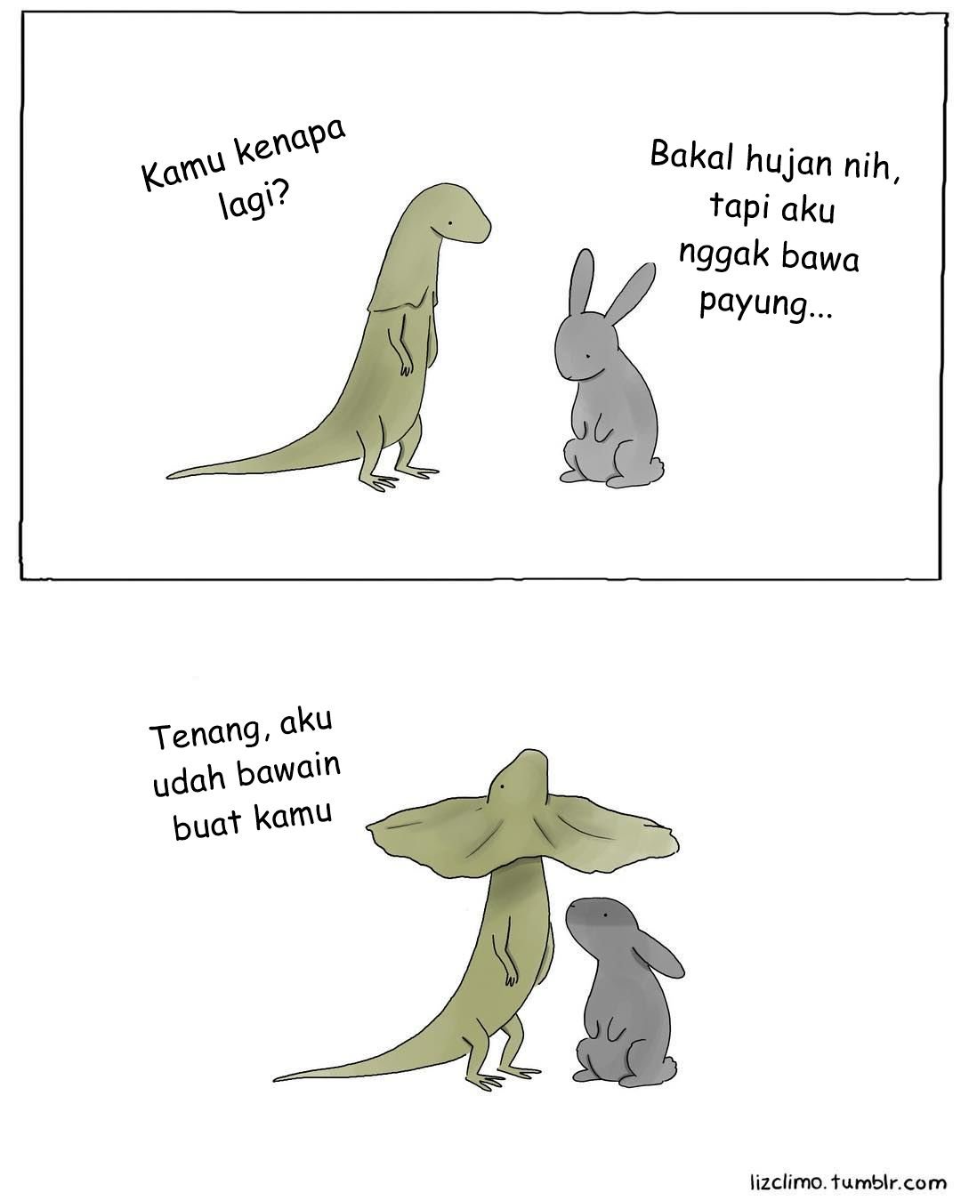 9 Komik Kocak dan Imut Soal Polosnya Kehidupan Binatang. Sebuah Fabel Super Gemesin!