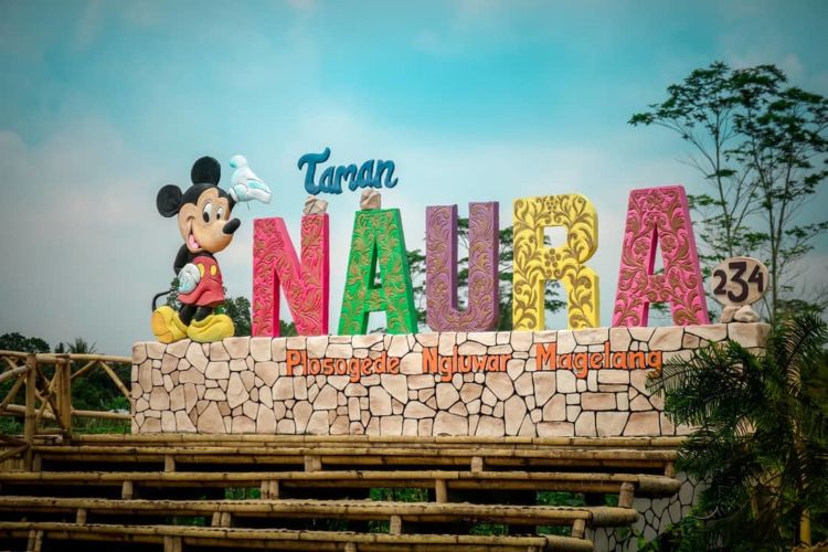 Taman Naura, Destinasi Hits yang Masih Baru di Magelang. Cocok untuk Liburan Akhir Pekan!